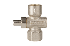 Кран кнопочный ЭКОМЕРА 1/2" FF для газа Э-КК-G1/2