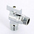 Миникран шаровой UNI-FITT 1/2"х1/2" MM угловой хром 180C2000