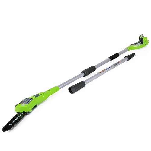 Сучкорез-высоторез аккумуляторный Greenworks G40PS20 20157 Сучкорез-высоторез аккумуляторный Greenworks G40PS20 20157